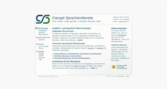 Desktop Screenshot of clanget.com